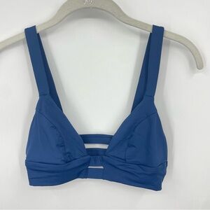 VITAMIN A Neutra Swim blue Top 💙 Sz S